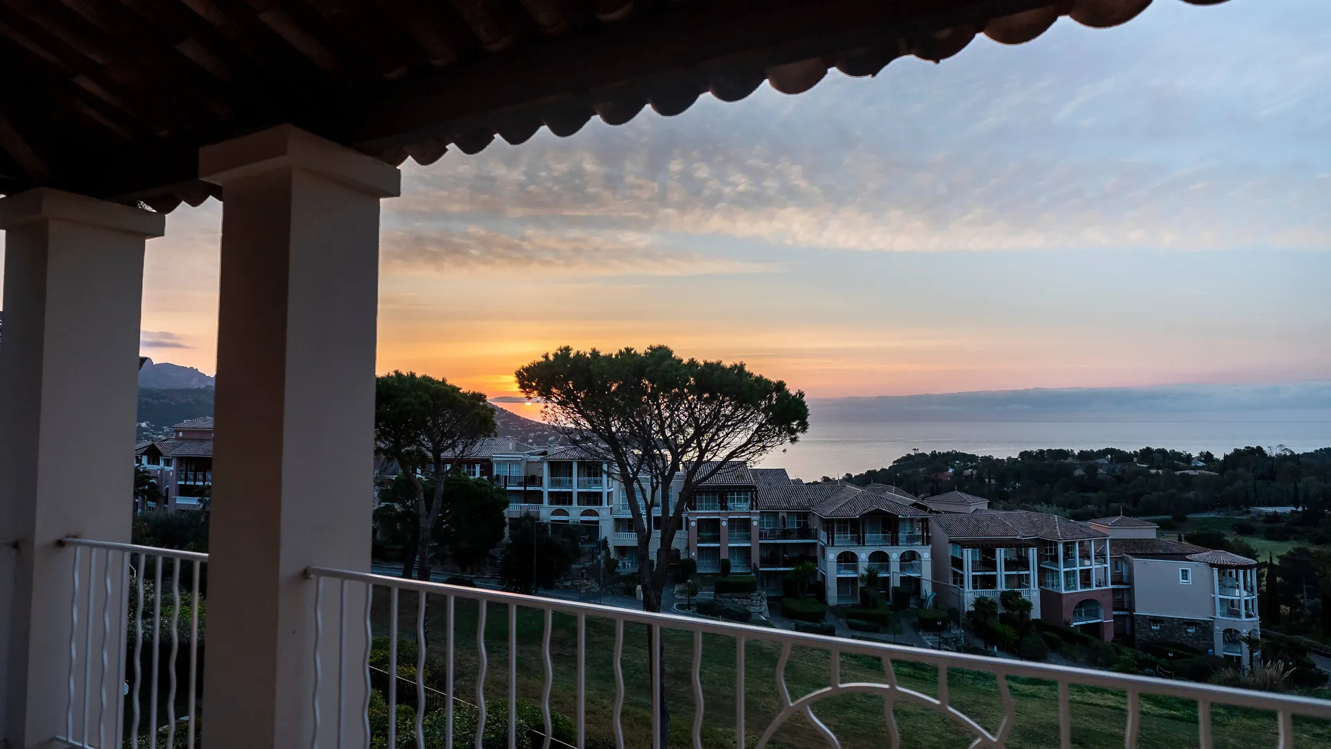 Vue depuis la Terrasse d'Agay